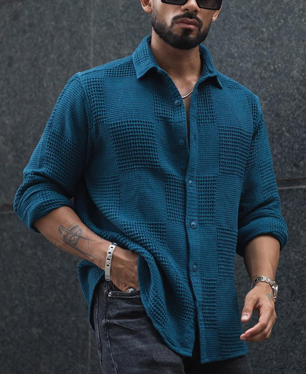 A Blue shirt